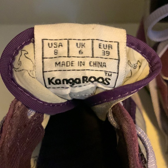 kangaROOS Women's Purple Sneakers - Picture 4 of 6